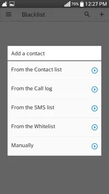 Call Blocker android App screenshot 2