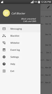 Call Blocker android App screenshot 3